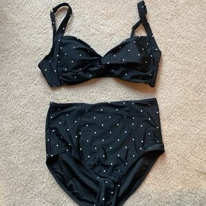 Carly Jean Los Angeles Summerland Highwaist Swimsuit